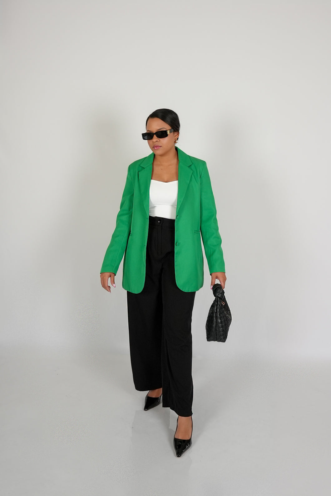 LUCKY-BLAZER GREEN