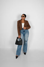 Load image into Gallery viewer, Ross crop top blazer
