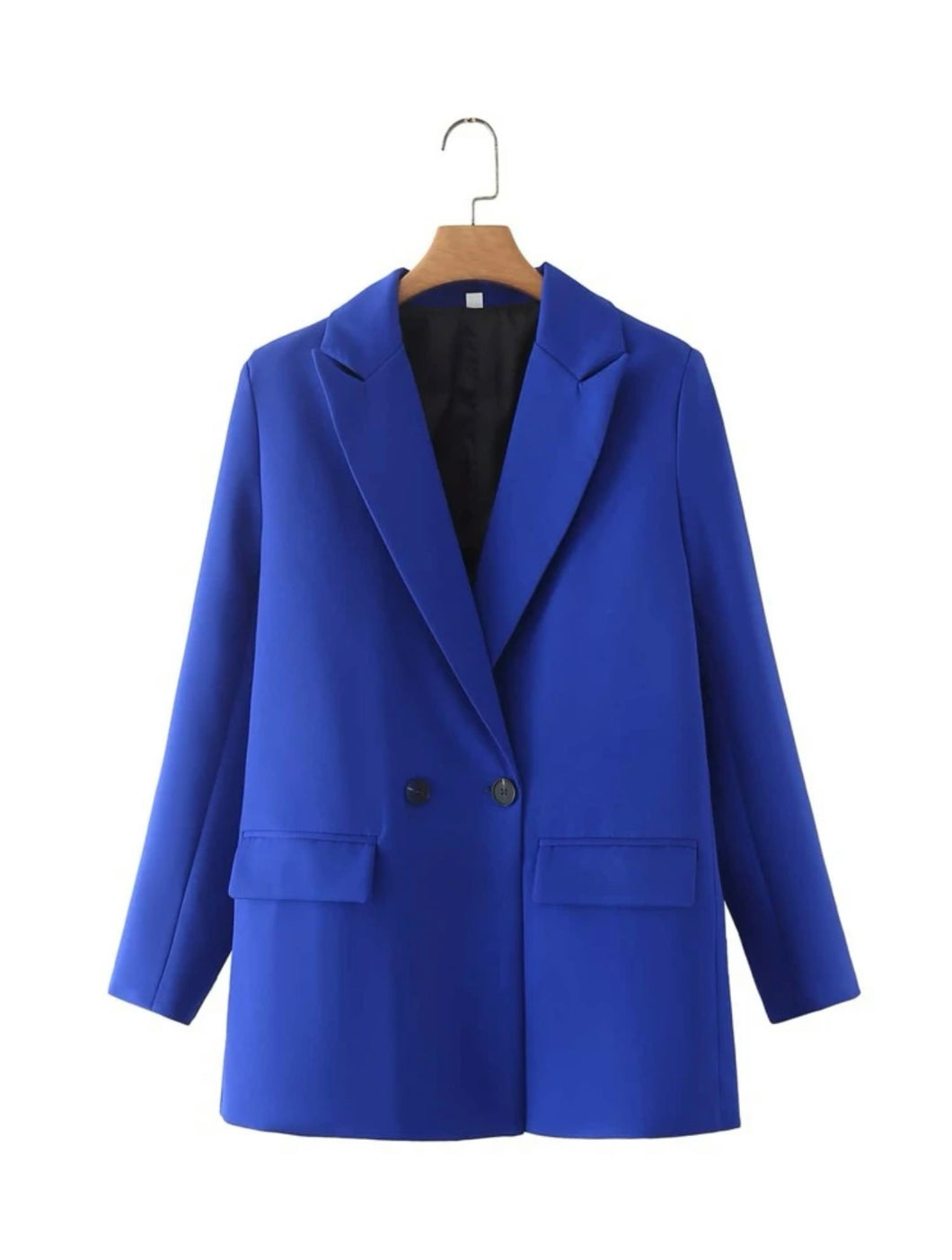 ROYAL BLUE-OVERSIZED BLAZER