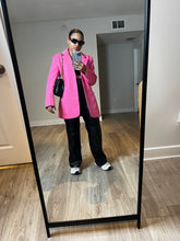 Load image into Gallery viewer, KITTY OVERSIZED BLAZER-PINK
