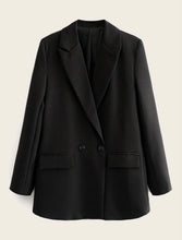 Load image into Gallery viewer, OVERSIZED BLAZER-BLACK
