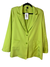 Load image into Gallery viewer, OVERSIZED BLAZER-LIGHT GREEN
